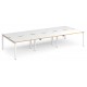 Adapt 6 Person Bench Desk | 1600mm Deep